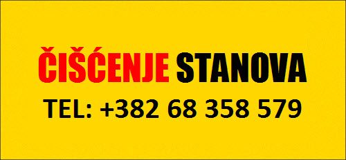 ČIŠĆENJE STANOVA TEL: +382 68 358 579