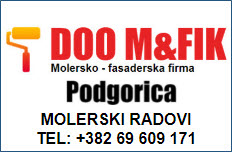 MOLERSKE USLUGE PODGORICA