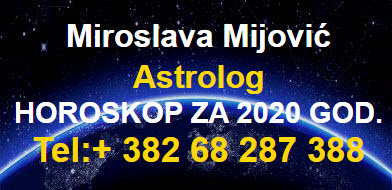 ASTROLOG MIROSLAVA MIJOVIC PODGORICA